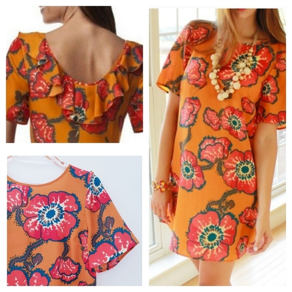 Tucker for Target Peony Print Shift Dress